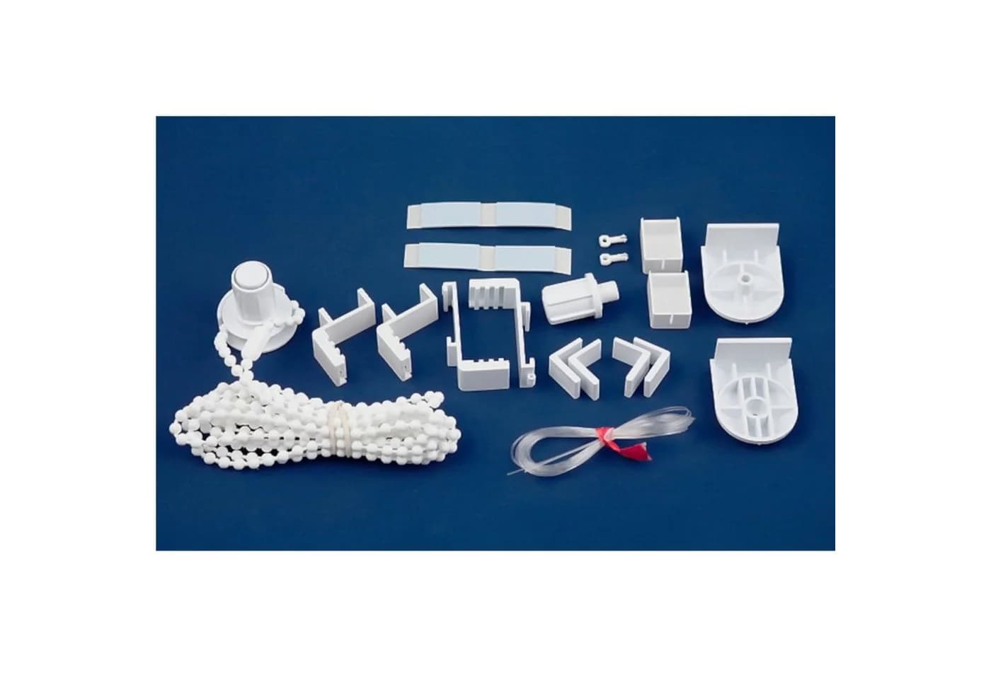 Stop Sun Mini Rollladen Mechanismus Fi17 Weiß/Braun mit Kette
