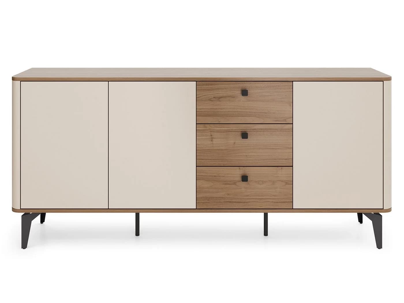 Beautysofa Kommode AURORA Sideboard 180 cm mit viel Stauraum