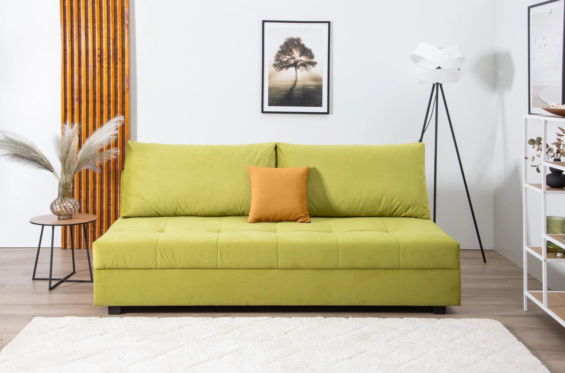 Schlafsofa COLLECTION AB DARIA mit Bettkasten und Schlafunktion Grün