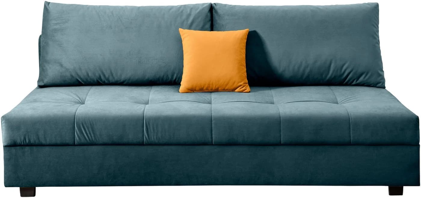 Schlafsofa COLLECTION AB DARIA mit Bettkasten und Schlafunktion Petrol