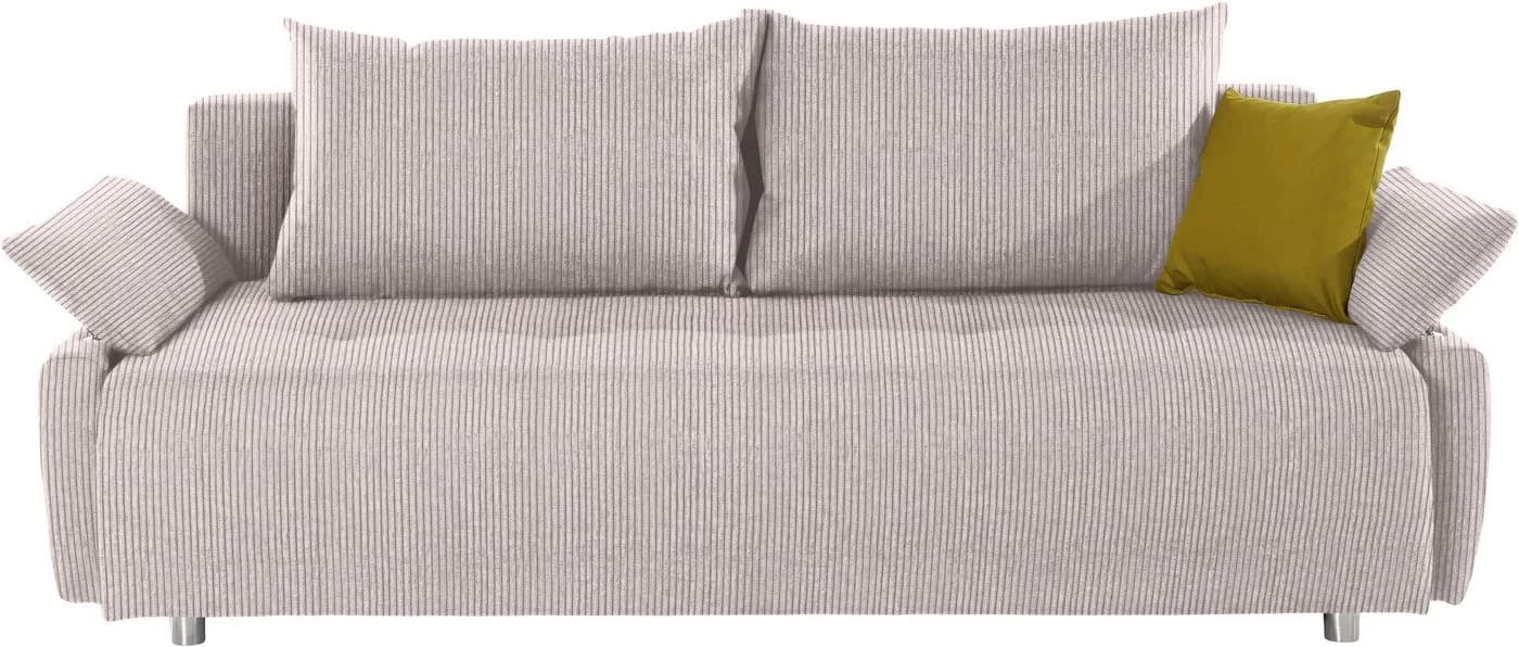 Collection AB Schlafsofa 3-Sitzer Funtastic Federkern Bettkasten