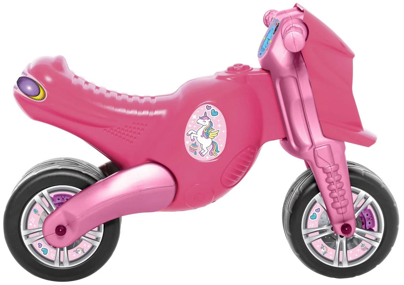 Dohany Rutschmotorrad Cross 8 pink Laufrad für Kinder