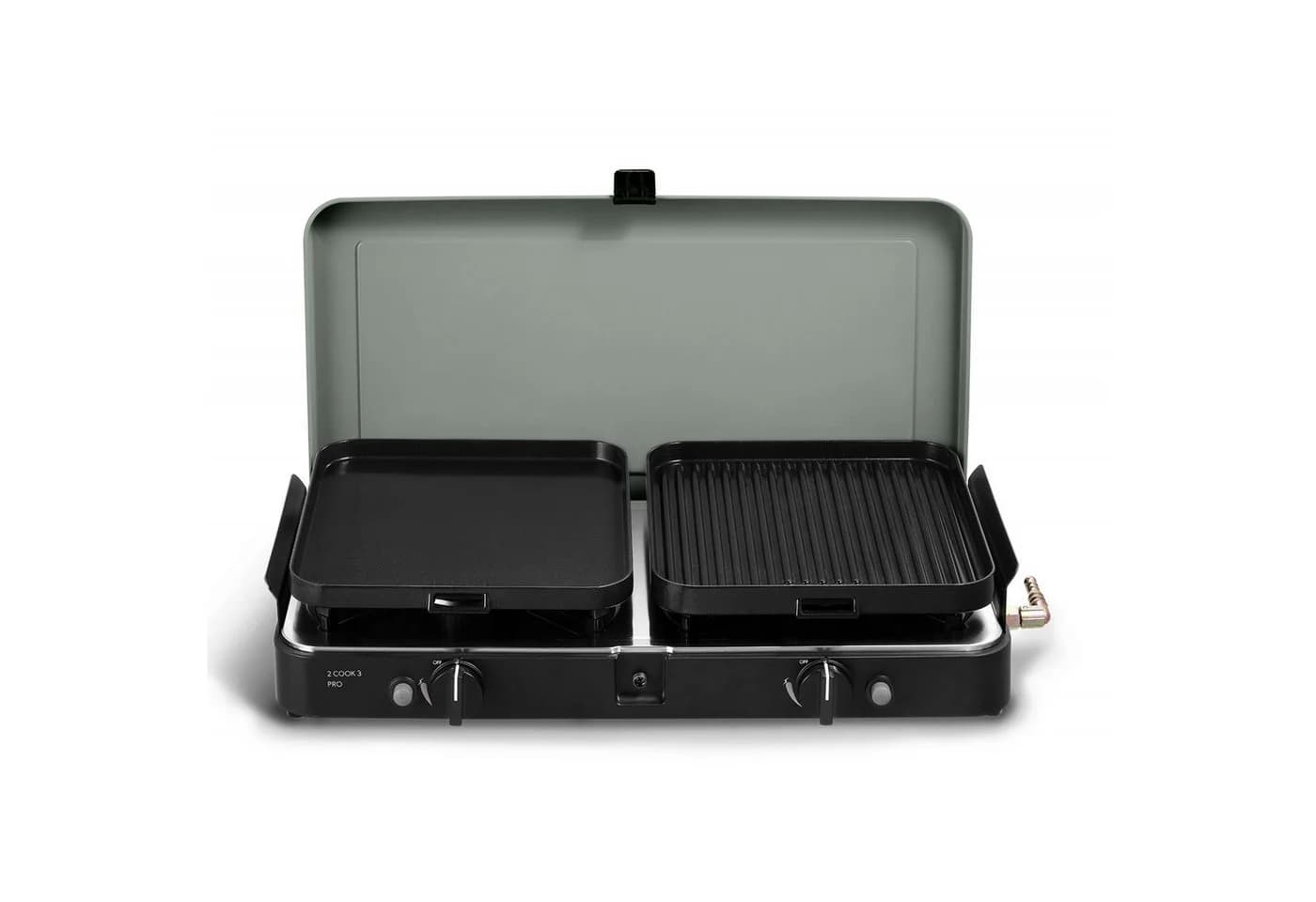 CADAC 2-Cook 3 Pro Deluxe Camping-Gasgrill mit Keramikbeschichtung