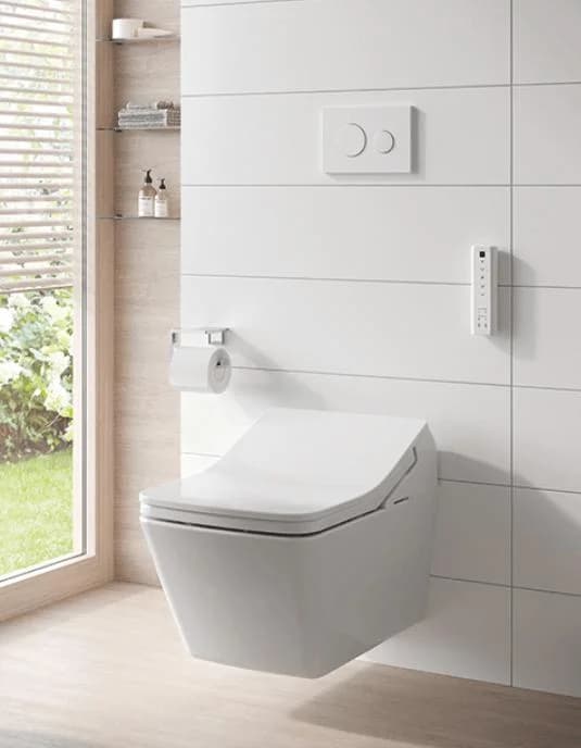 TOTO SP Wand-WC randlos weiß mit Tornado Flush Tiefspüler