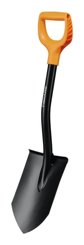 Fiskars Unkrautstecher Autospaten Solid Metall D-Griff 180 mm
