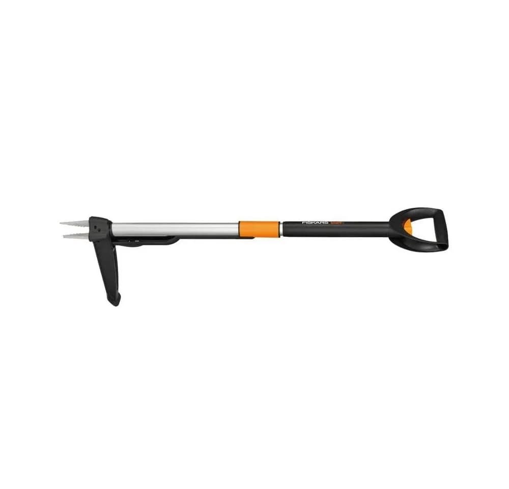 Fiskars Unkrautstecher SmartFit Teleskop-Unkrautstecher Schwarz