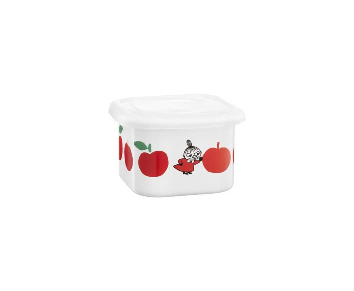 Muurla Vorratsdose Mumin Joyful Apples Glas