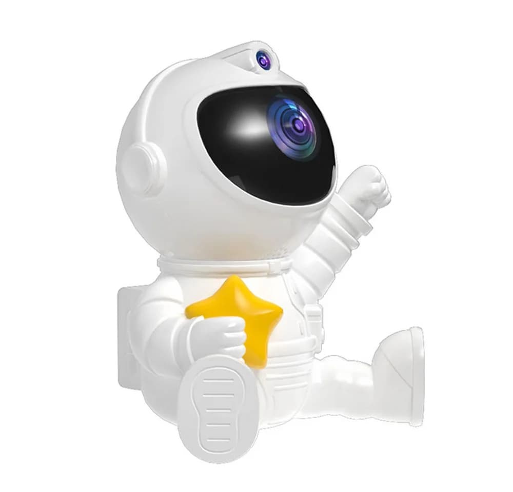 PRIISF LED Sternenhimmel Projektor Astronaut mit 360° Drehung
