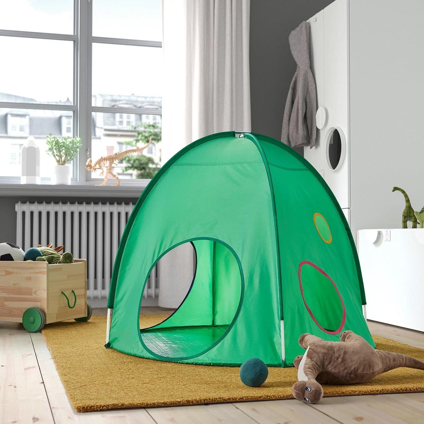 IKEA DVÄRGMÅS Spielzelt Grün