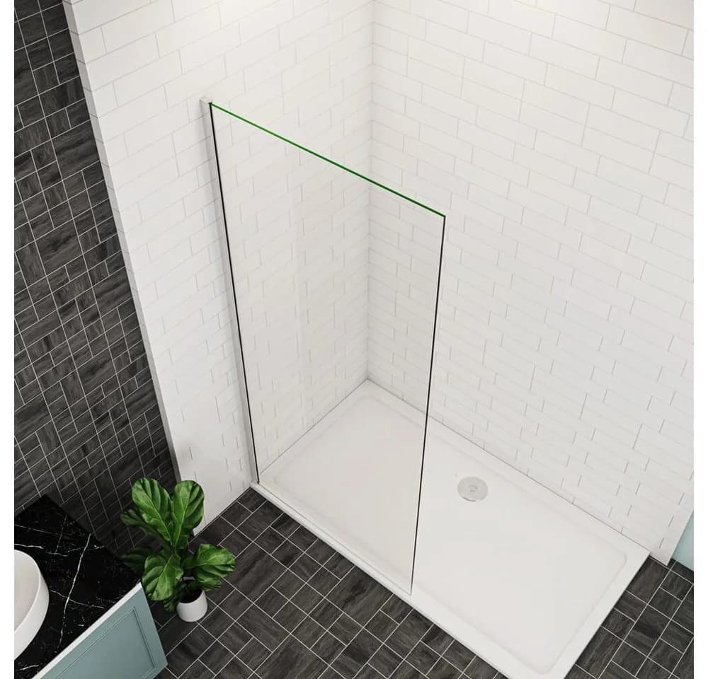 duschspa Duschwand 10mm Nano Glas Walk in Dusche