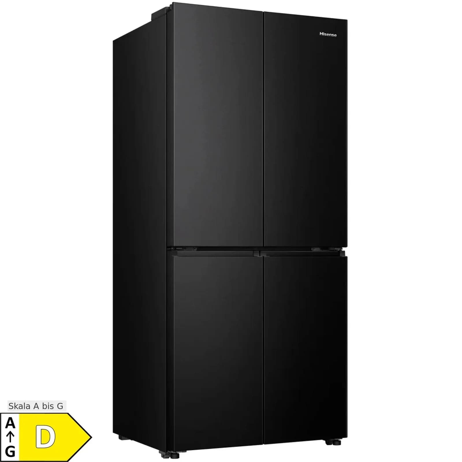 HISENSE Multi Door "RQ5P470SA" Kühlschrank mit CrispZone und Schnellgefrierfunktion