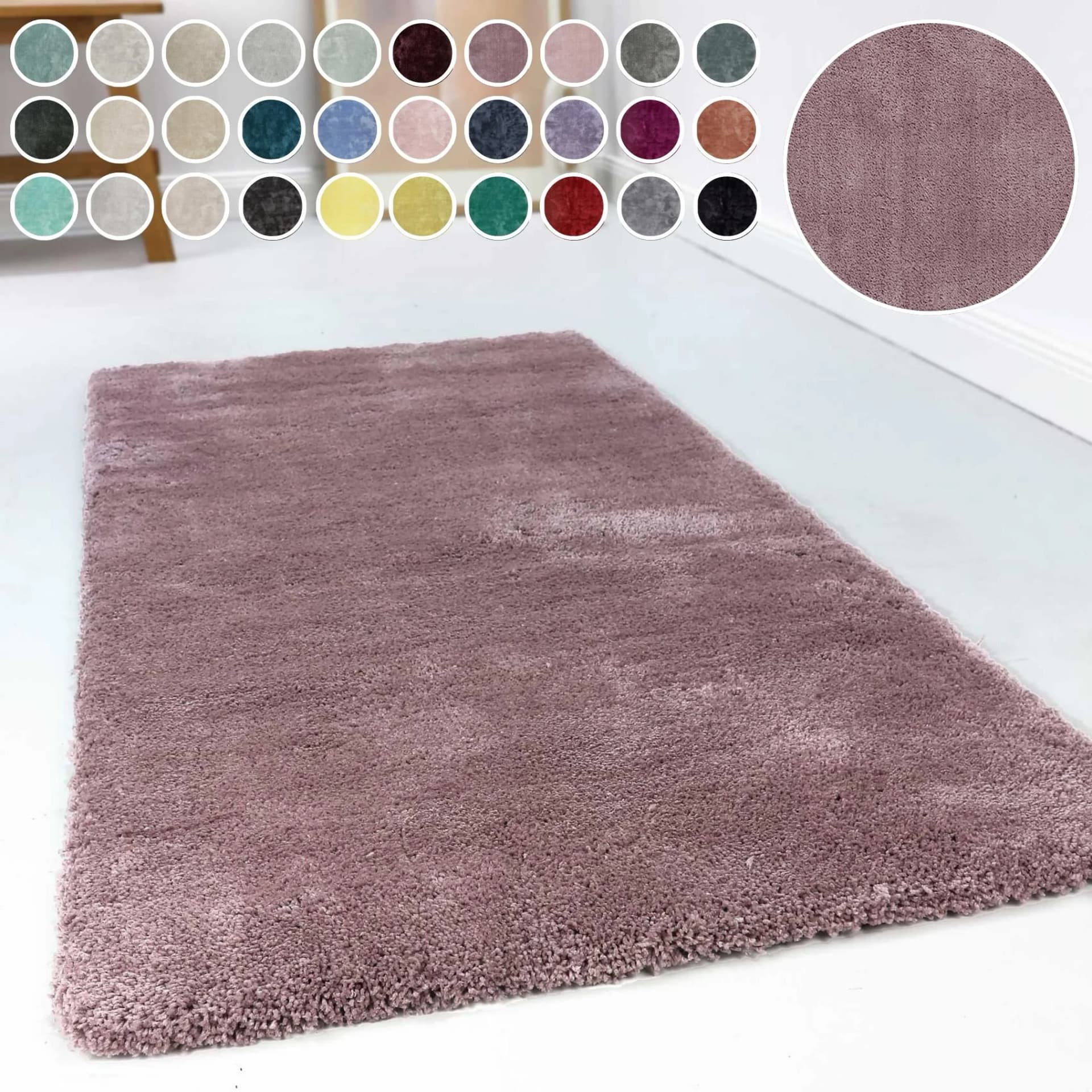 Hochflor-Teppich ESPRIT Relaxx ESP-4150 Lila