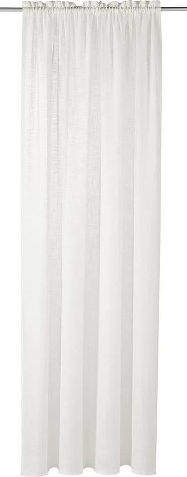 LeGer Home by Lena Gercke Gardine Marusha Weiss Stangendurchzug Leinenoptik