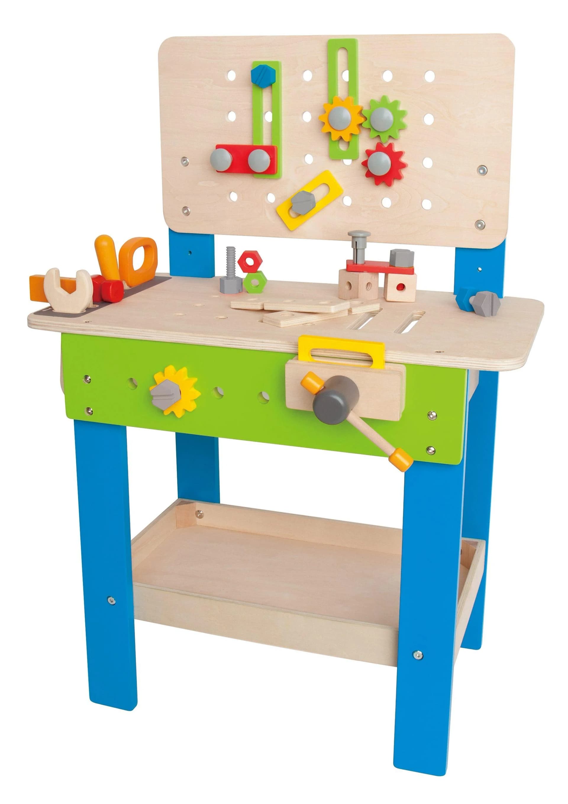 HAPE Meister Werkbank 38-tlg. Bunt Rollenspielzeug