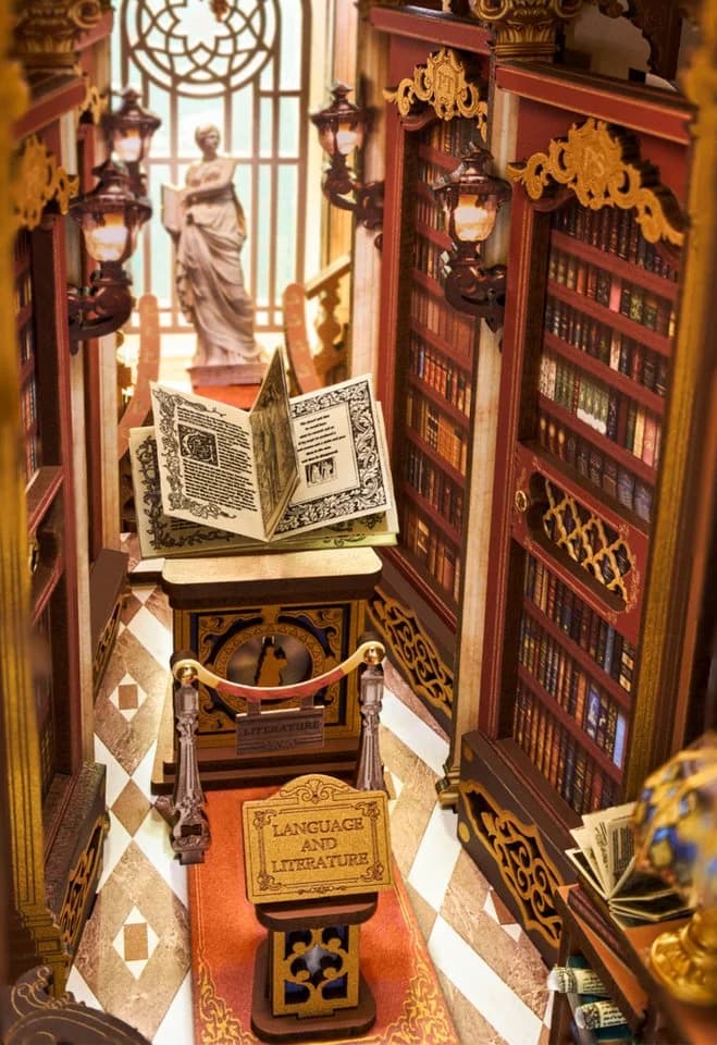 Puzzle Buchstütze Dekorationsobjekt