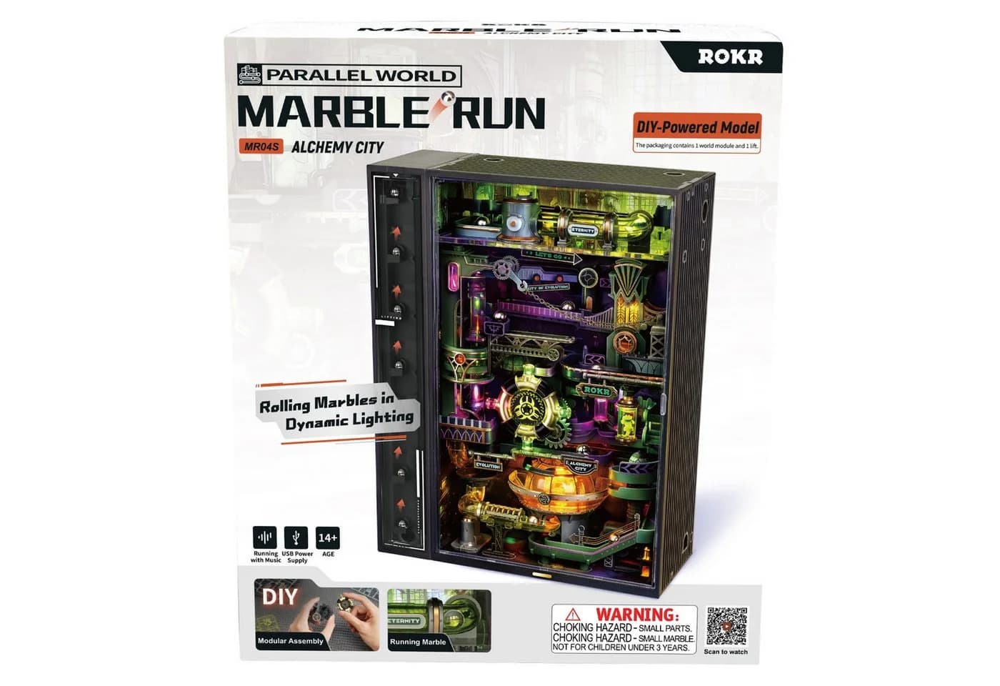 Futuristisches Cyberpunk Puzzle