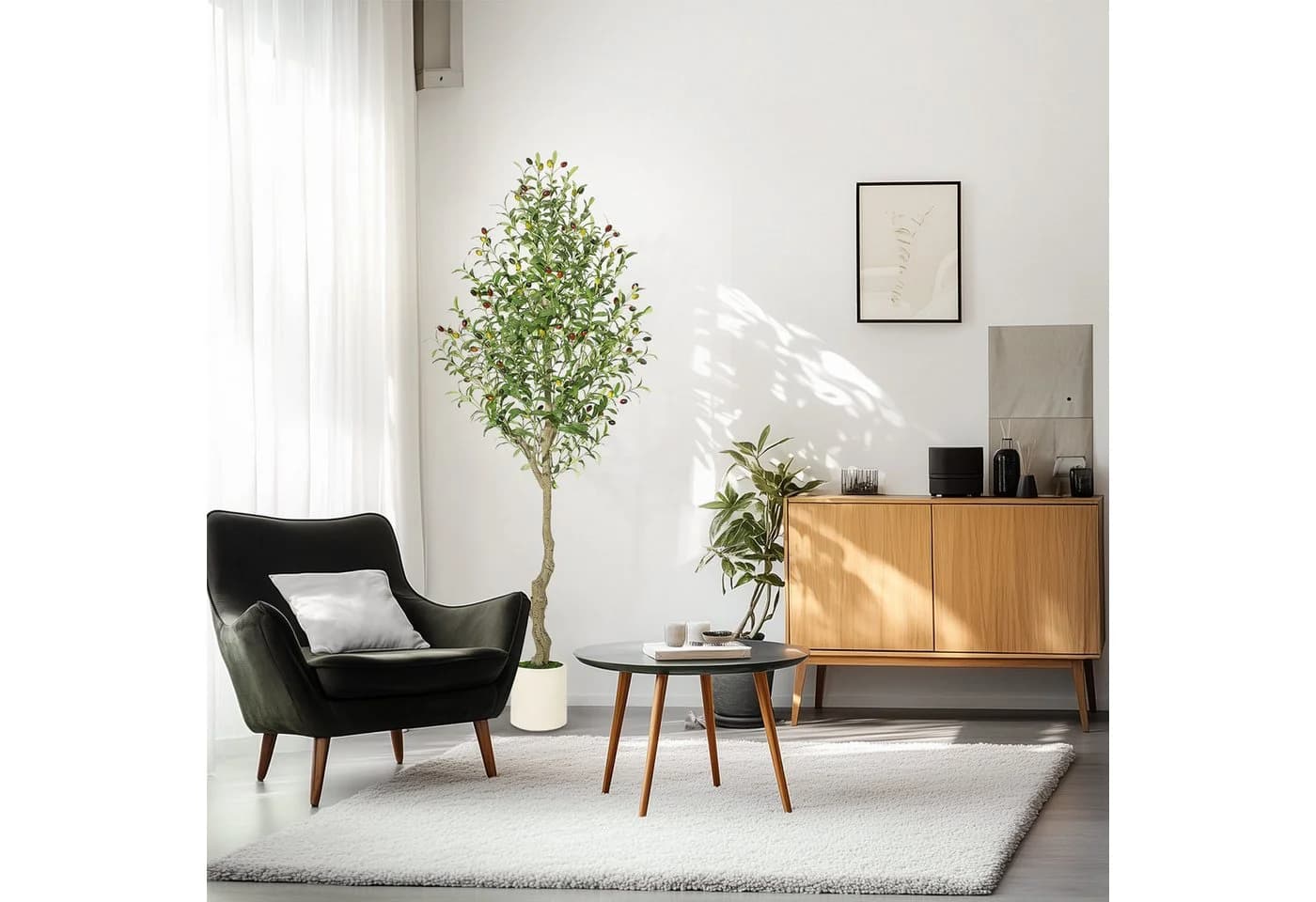 Künstlicher Olivenbaum 180cm - GarveeMore Deko