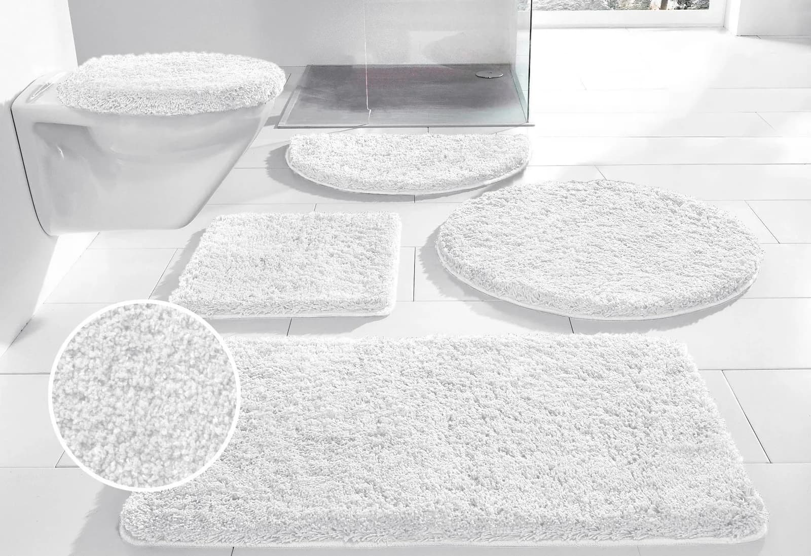 Badematte MY HOME Sanremo Badvorleger Badezimmer Teppich