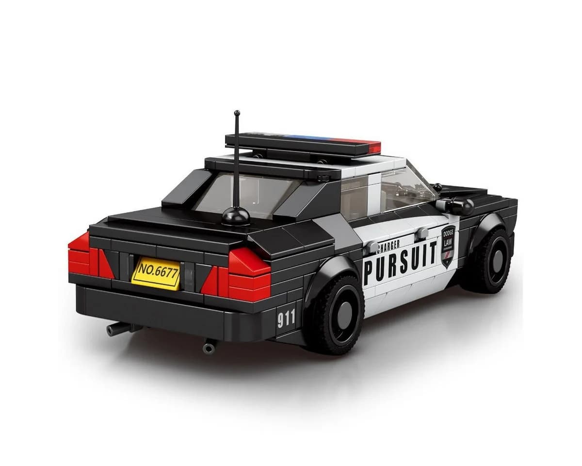 Reobrix 816 Polizeiwagen 1:24 Klemmbaustein Auto 404 Teile
