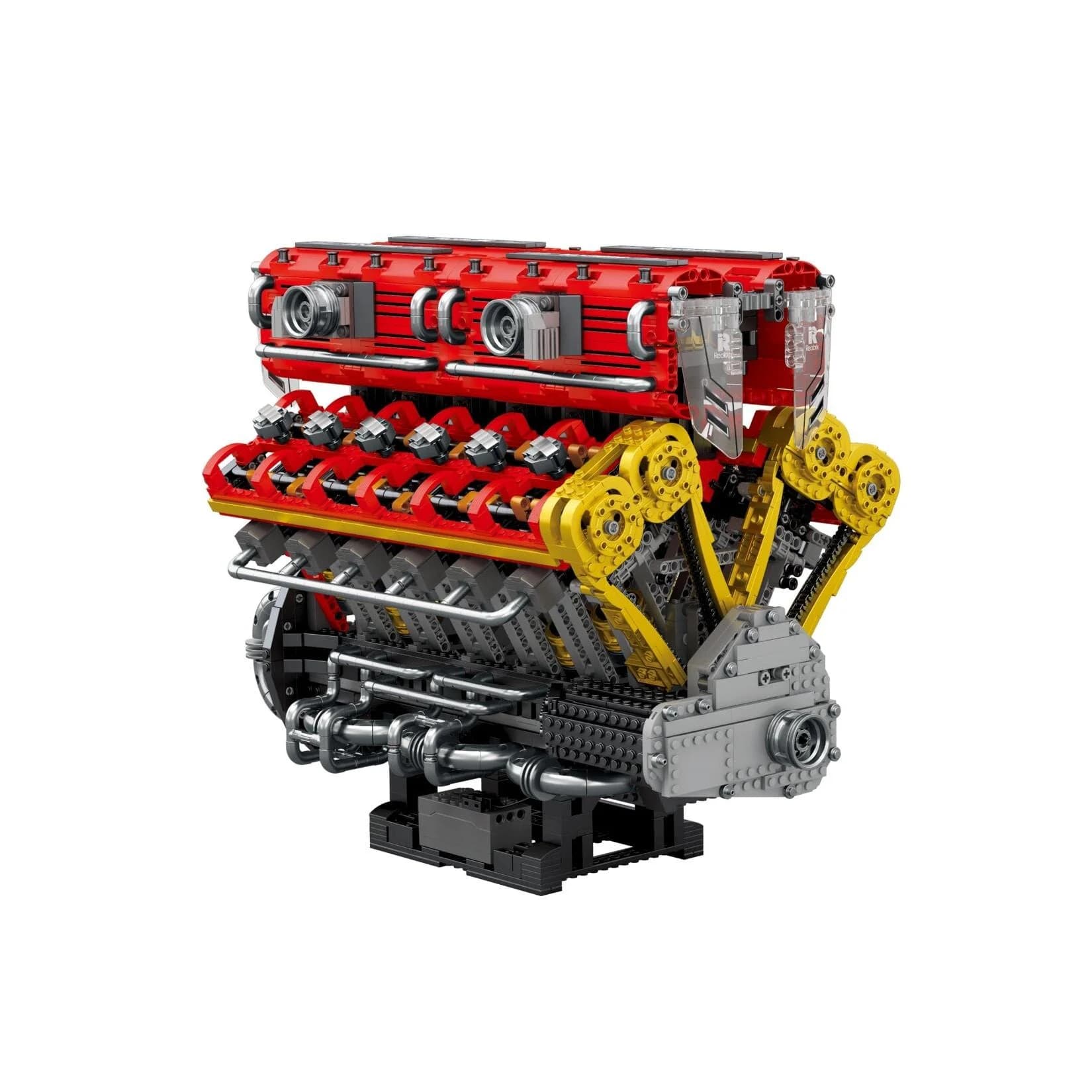 Reobrix V12 Motor Klemmbaustein Modell 4719 Teile Technik