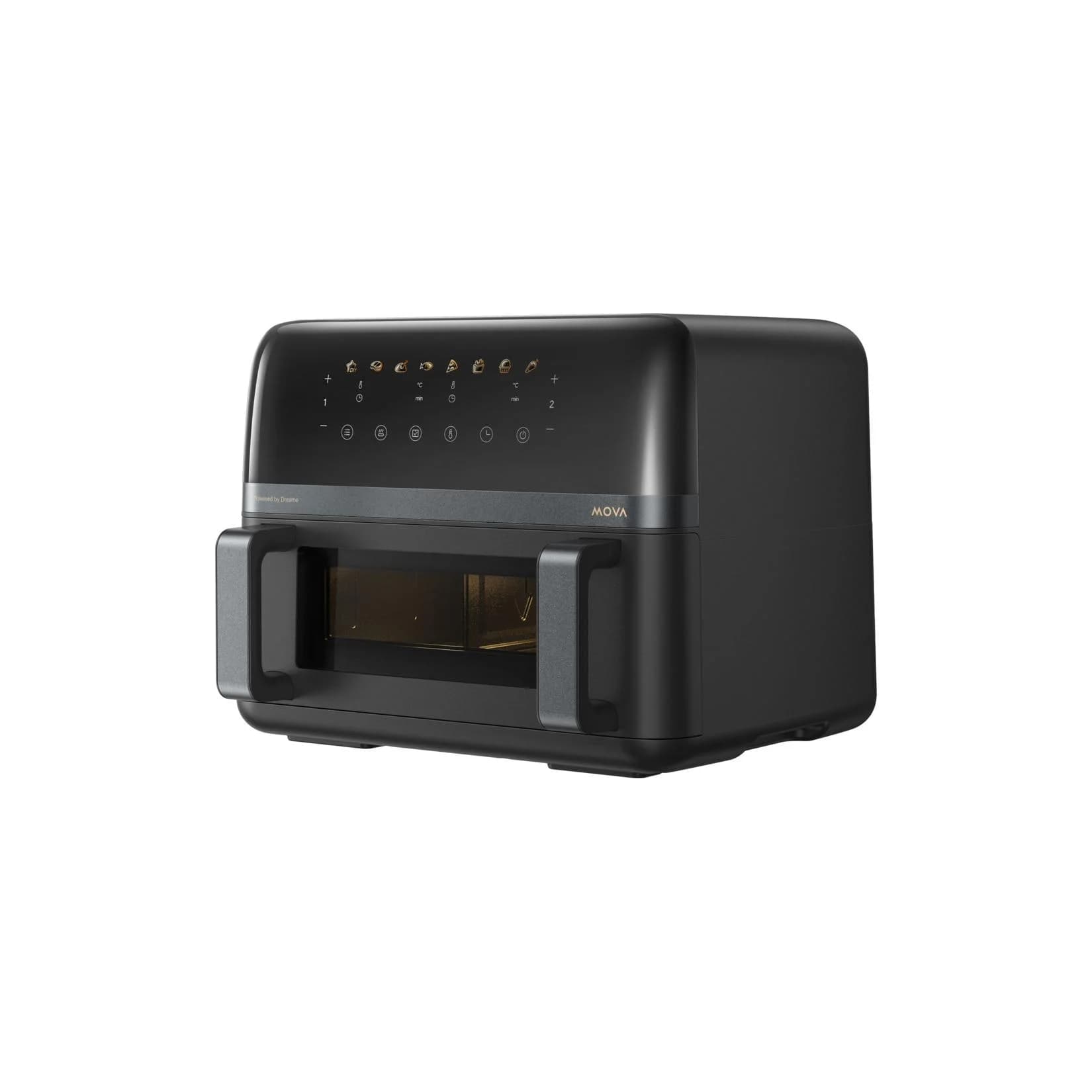Mova FD20 Pro Aero Chef Heißluftfritteuse 9L Schwarz Dual Zone