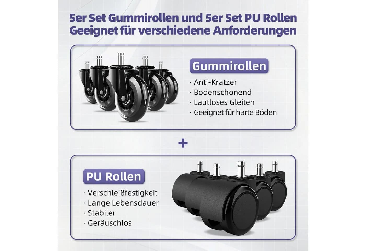 Adormii Ergonomischer Bürostuhl mit verstellbarer Kopfstütze und Wippfunktion