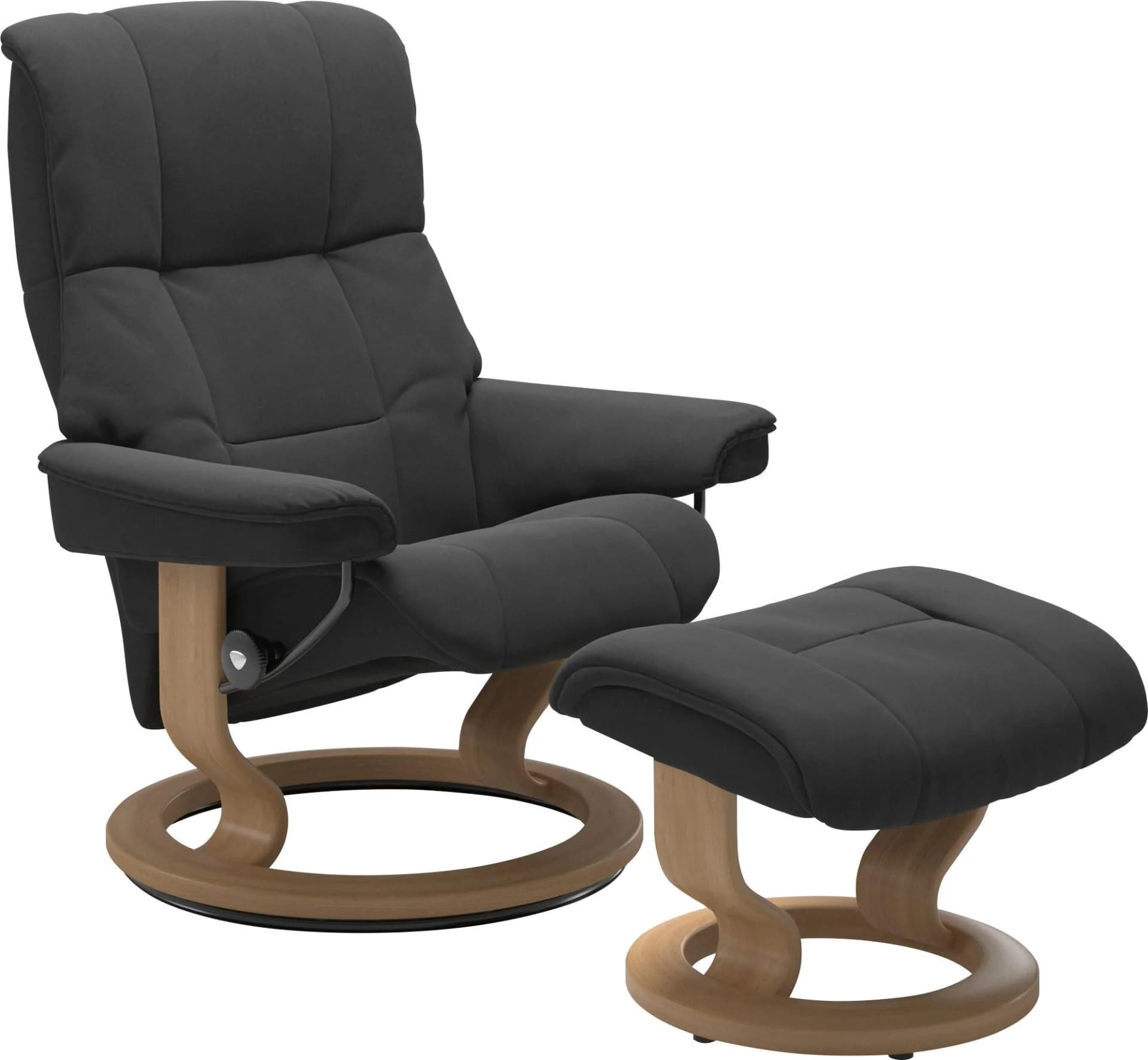 Relaxsessel STRESSLESS Mayfair Grau Microfaser DINAMICA