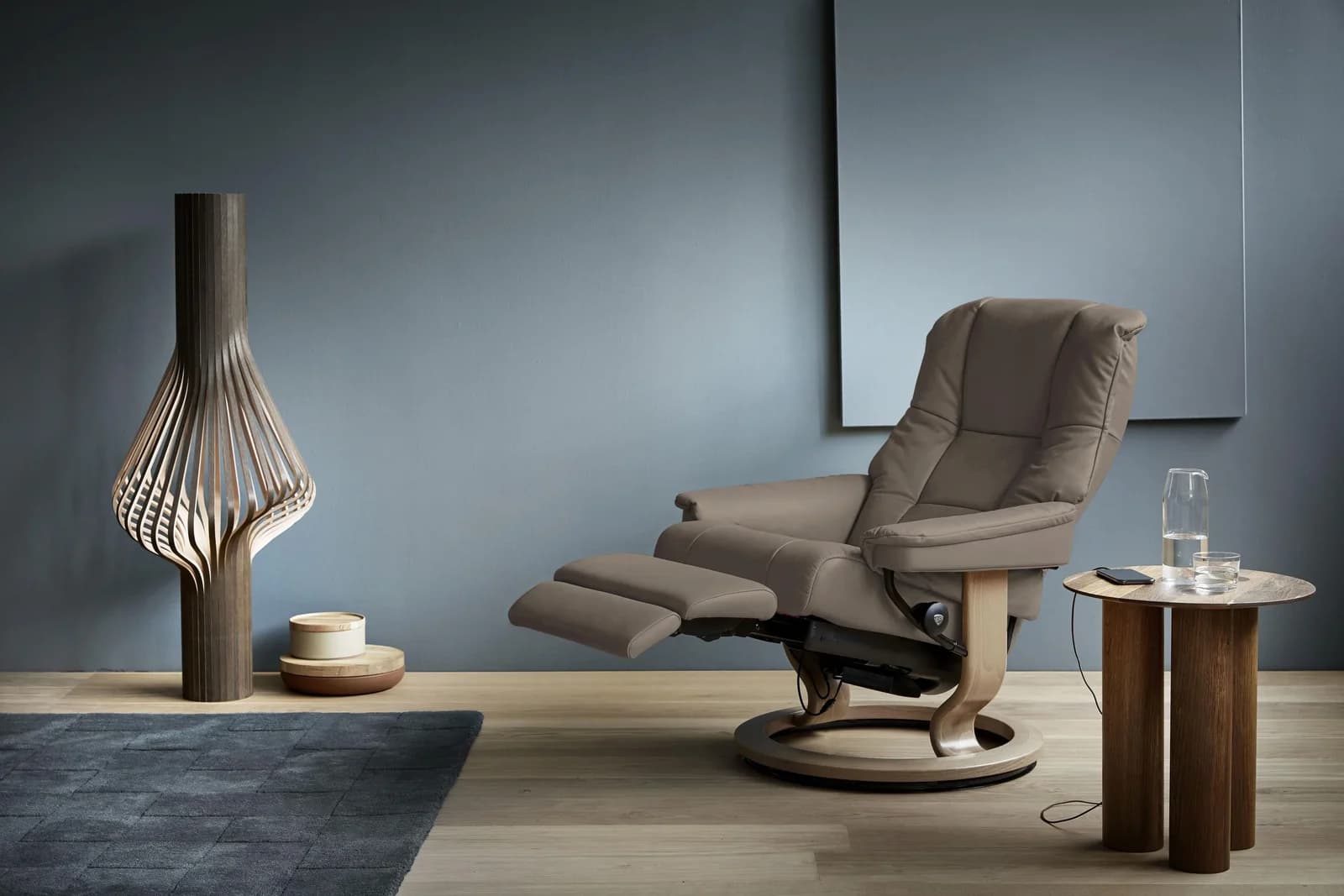 Relaxsessel STRESSLESS Mayfair Braun Leder BATICK