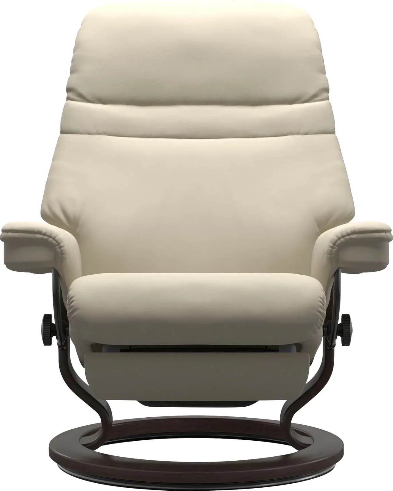 STRESSLESS Sunrise Relaxsessel Beige Leder Elektrisch Verstellbar Classic Base