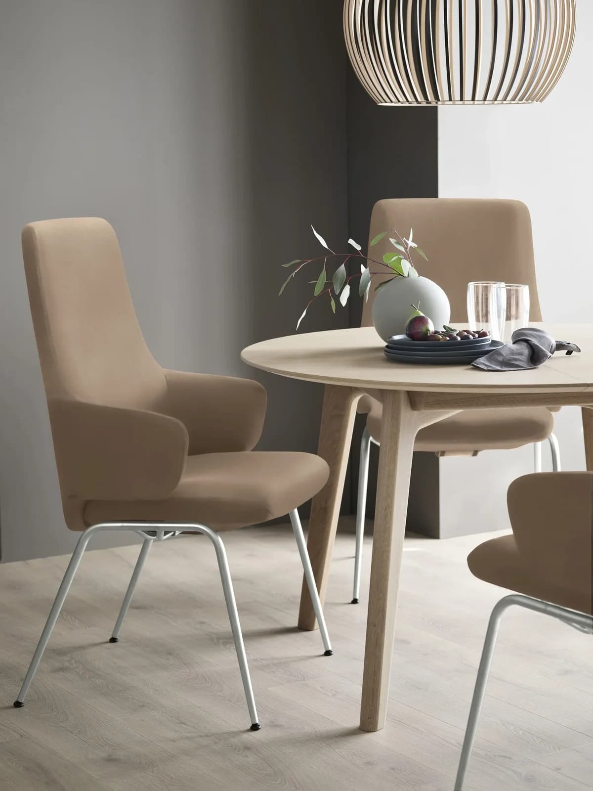 STRESSLESS Laurel Polsterstuhl Leder BATICK Schwarz Matt