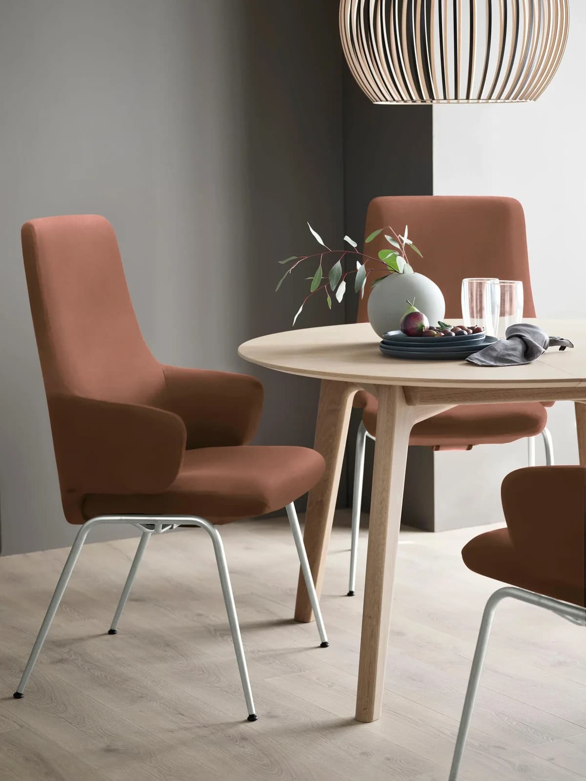 Stressless Laurel Polsterstuhl Leder PALOMA chrom matt