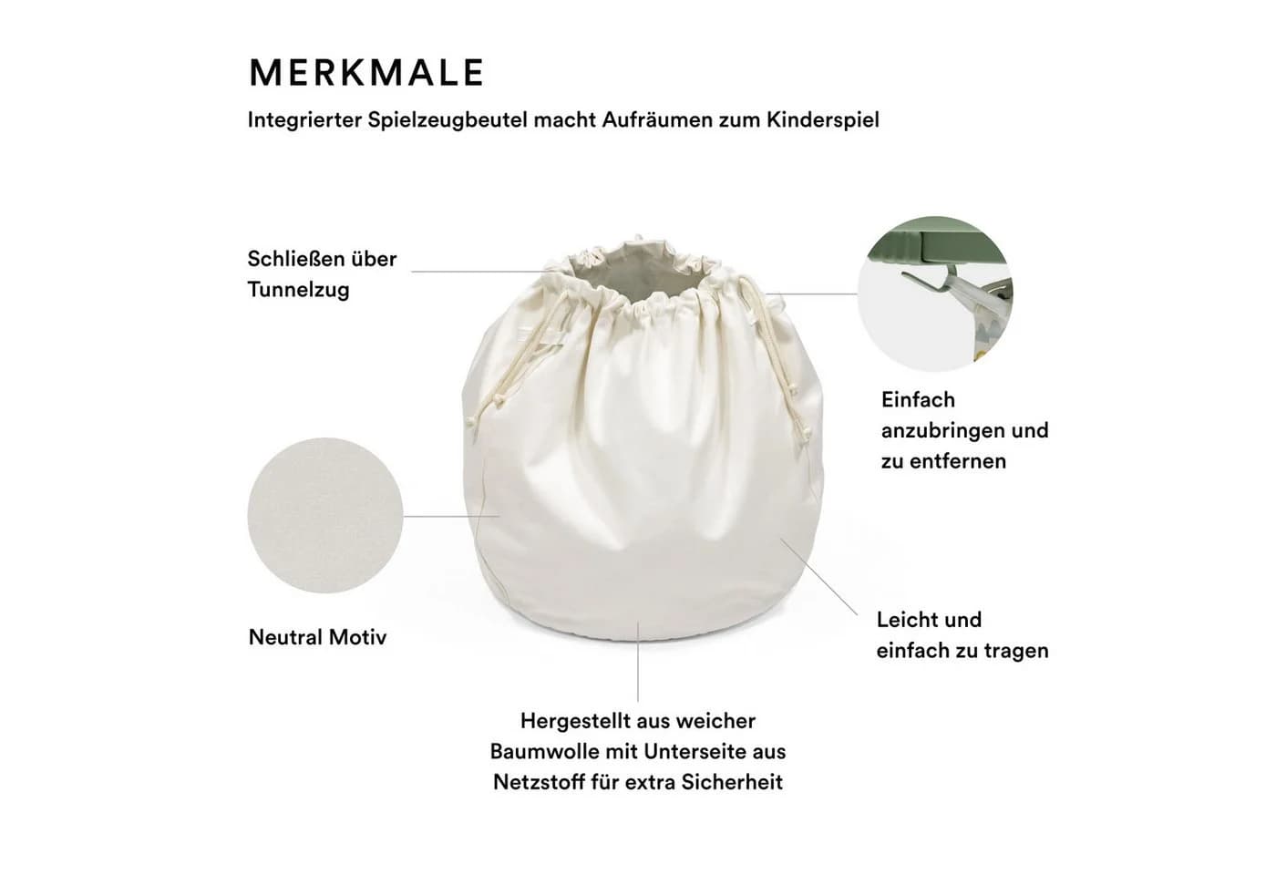 Stokke Spieltisch MuTable™ Spielzeugbeutel V2