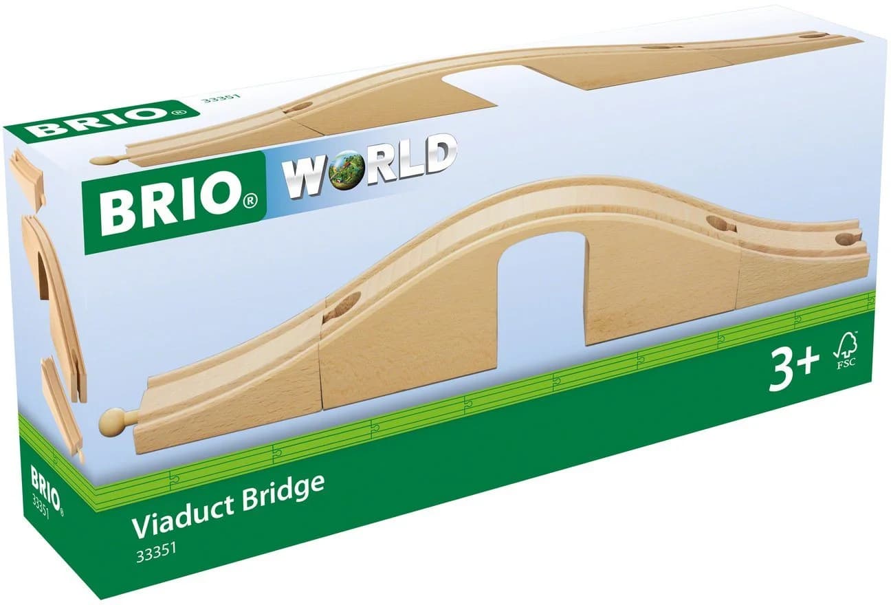 BRIO® Spielzeugeisenbahn-Brücke Unterführung Bunt Holz