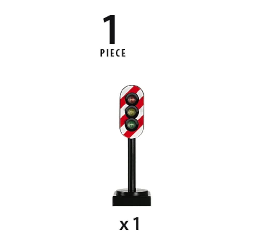BRIO Lichtsignal Ampel 33743 Brio World Spielzeugeisenbahn Zubehör