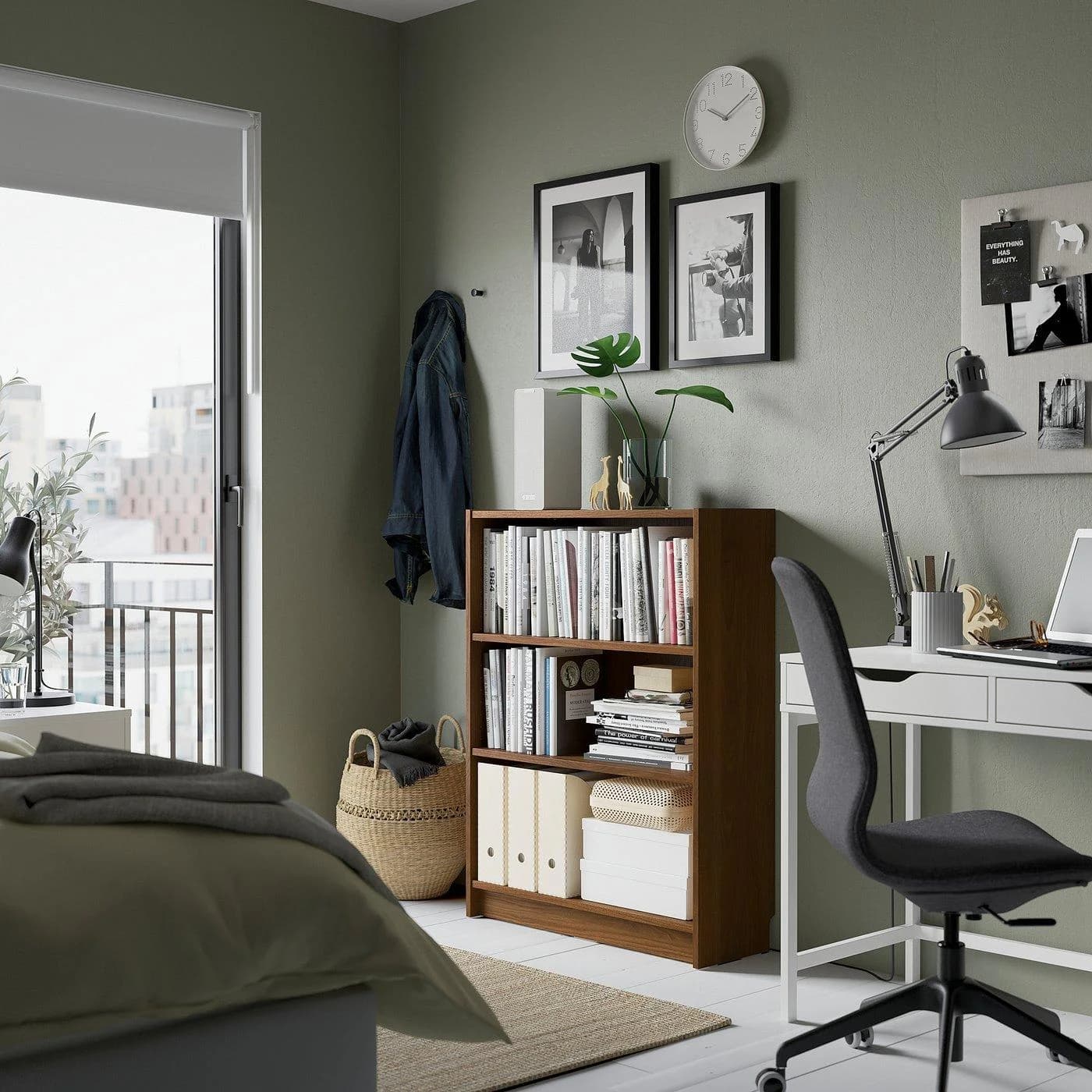IKEA BILLY Bücherregal Braun Nussbaumoptik