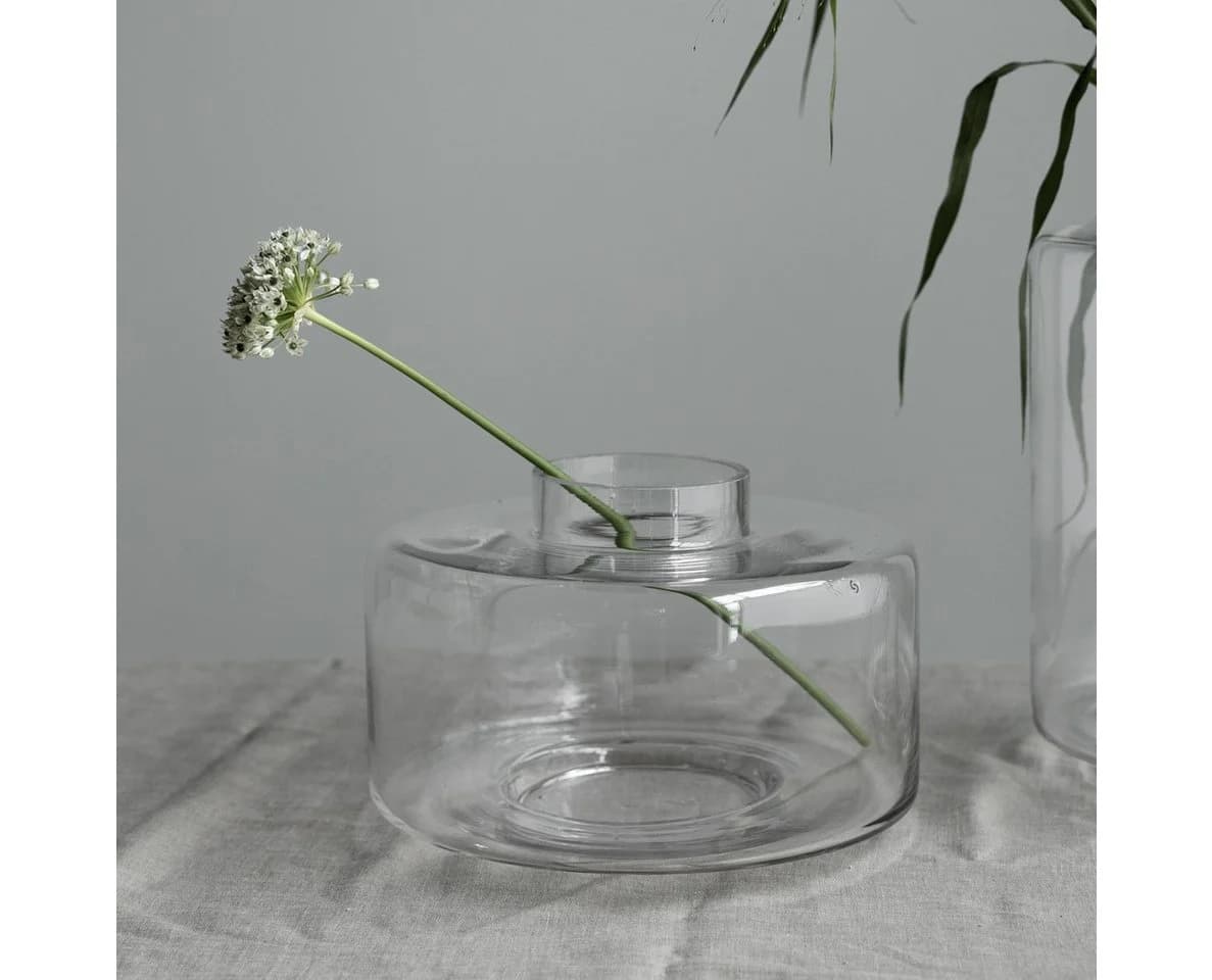 Storefactory Scandinavia Dekovase Vase KVARNARP klar Ø31x21cm