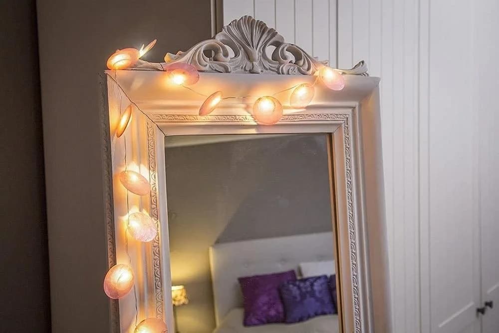Konstsmide LED-Lichterkette 20er Pink 1,7m