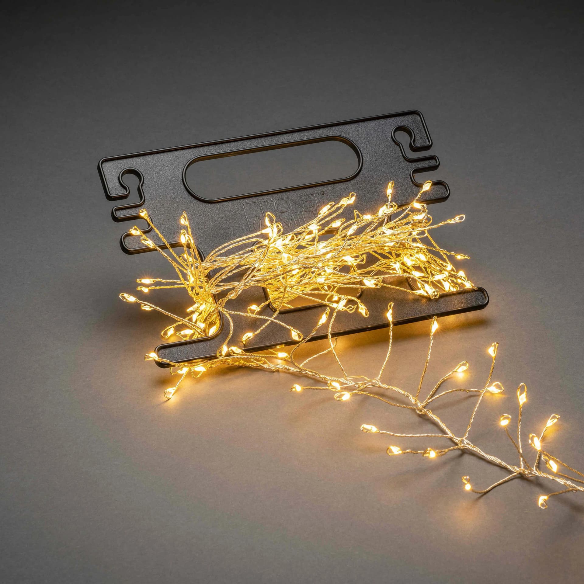 Konstsmide LED-Lichterkette mit Aufroller 200 Dioden bernsteinfarben
