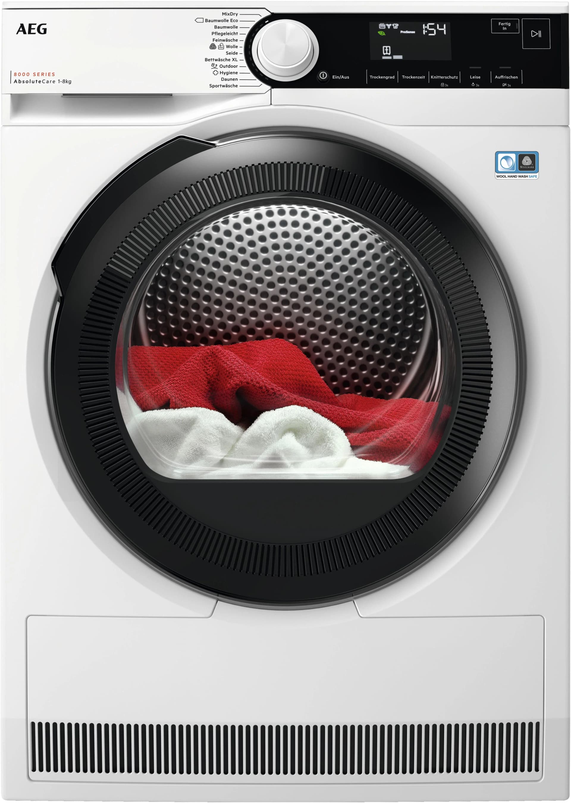 AEG Wärmepumpentrockner TR8T70680 AbsoluteCare