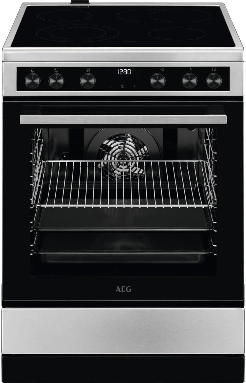 AEG Elektro-Standherd CCB644OCBM XXL Garraum 73 Liter 7 Programme