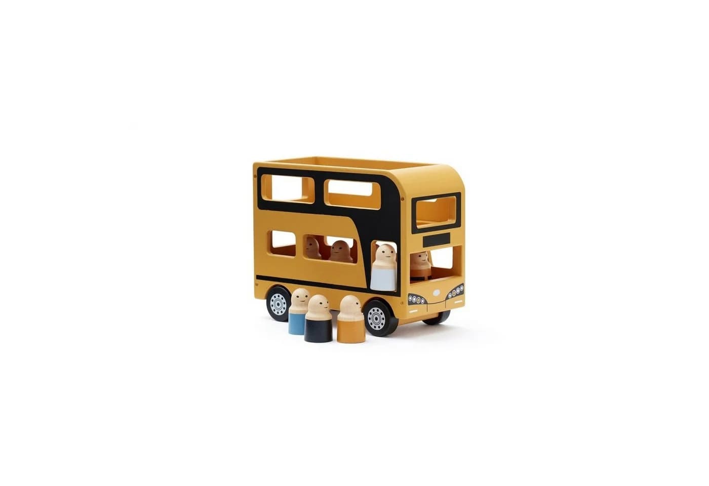 Kids Concept Doppeldeckerbus Aiden Holz Spielzeug-Auto