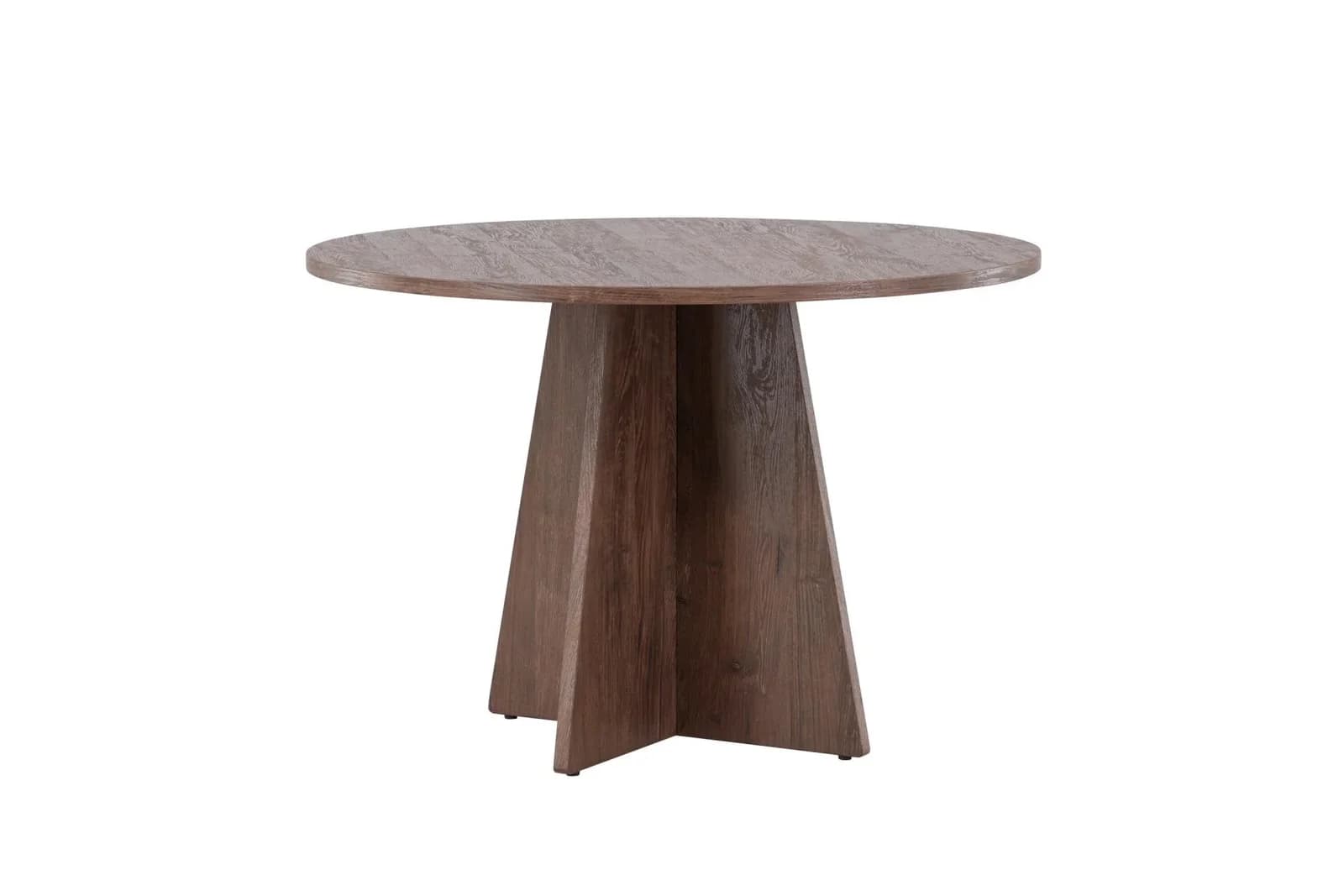 VENTURE HOME Runder Esstisch Bootcut Mocca Modern