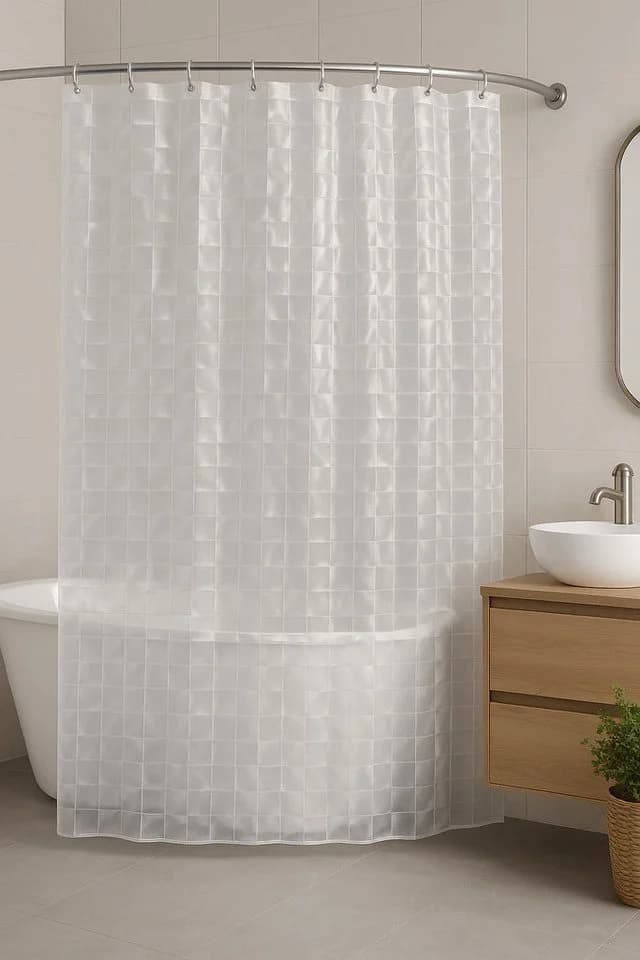 Euroshowers GmbH Duschvorhang 3D Optik Breite 180 cm