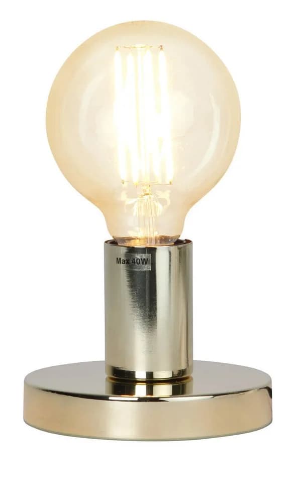 Star Trading Stehlampe Glans Messing Gold E27