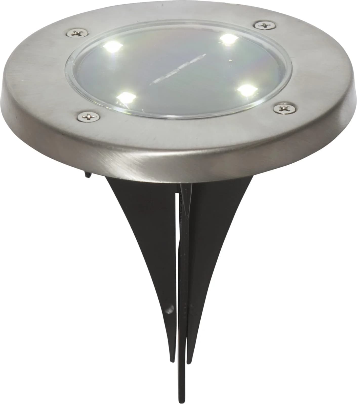 LED-Solarleuchte Lawnlight mit Erdspieß Dreierpack