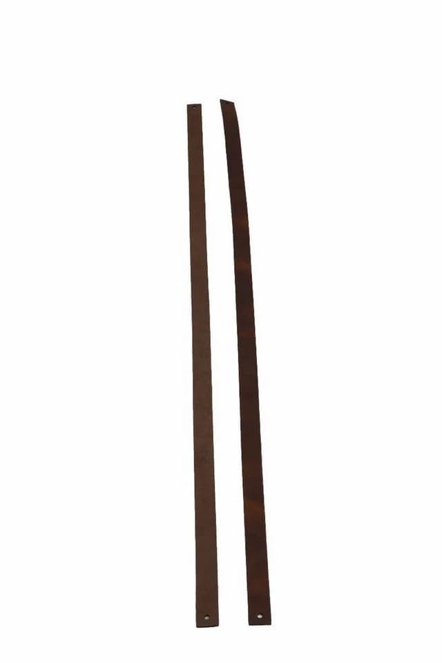 Crafted Leather & Lifestyle Wandregalhalter Leder Braun 2-tlg.