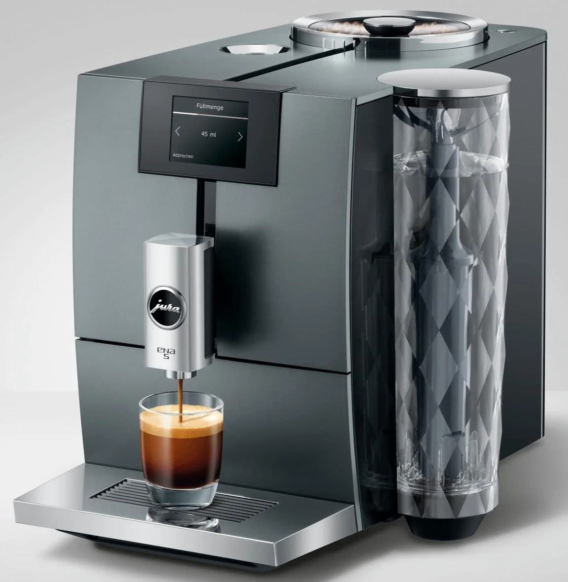 JURA ENA 5 Kaffeevollautomat Night Inox Kompakt