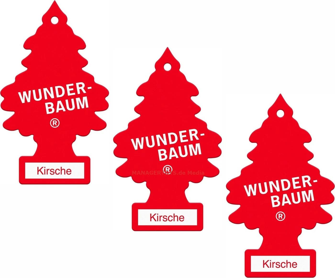 Wunder-Baum Luftreiniger Kirsche 3er Set Lufterfrischer