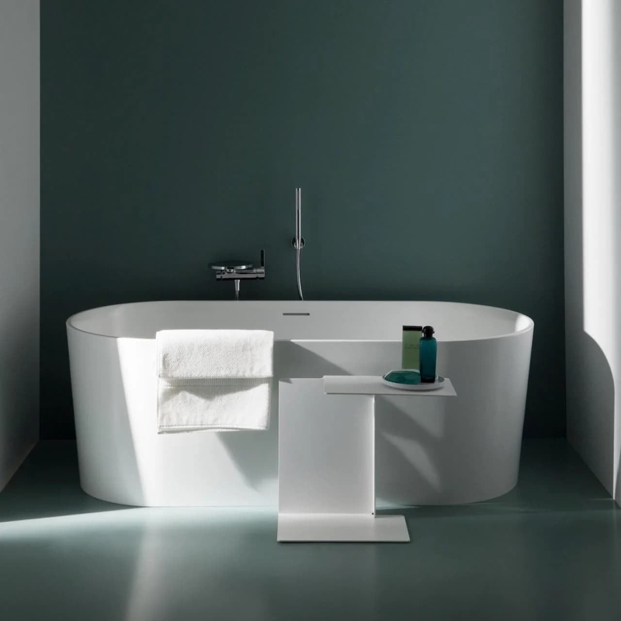 LAUFEN Val Badewanne Freistehend 160 x 75 cm Weiß