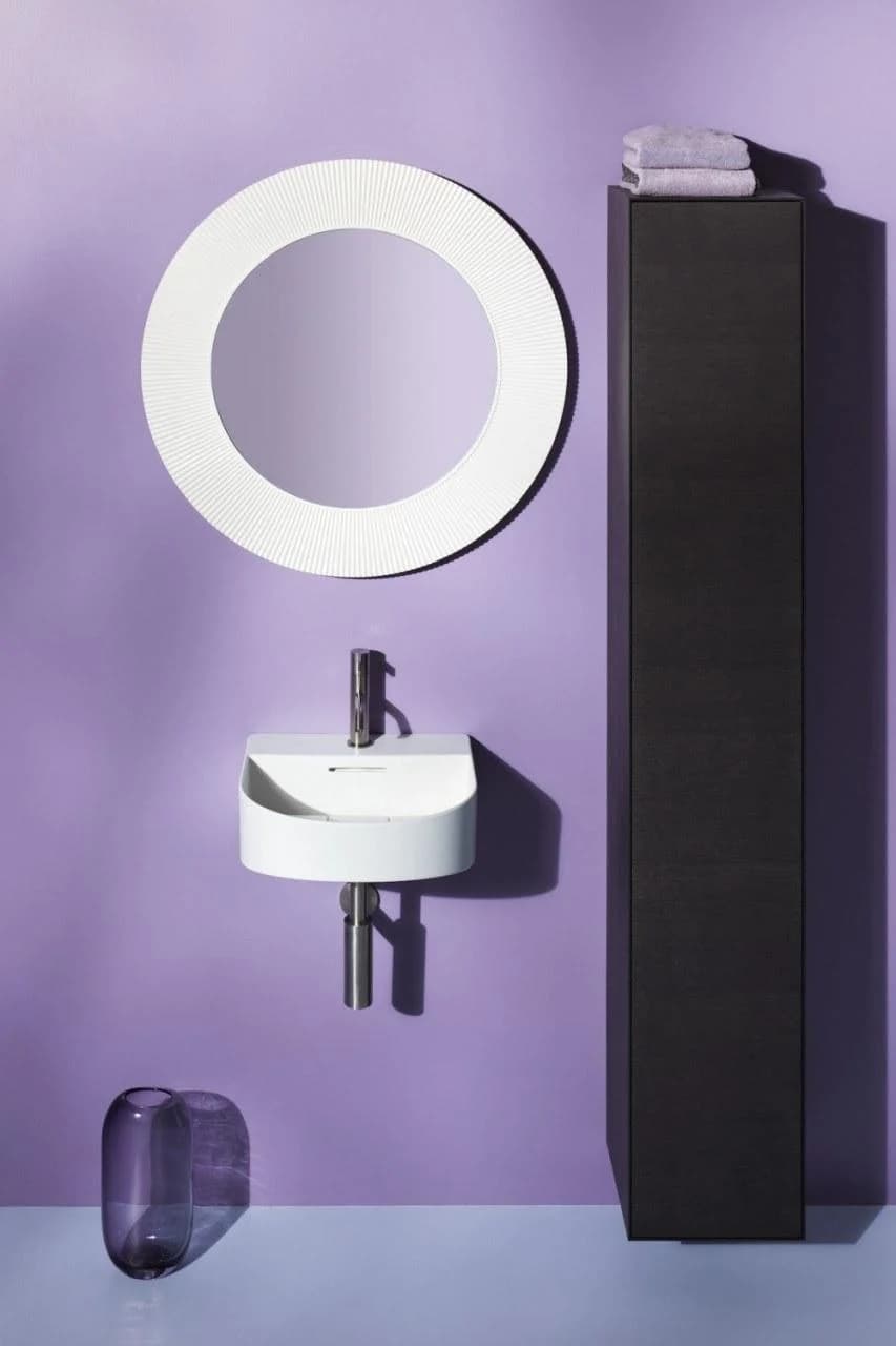 LAUFEN Kartell Spiegel Weiß Wandspiegel